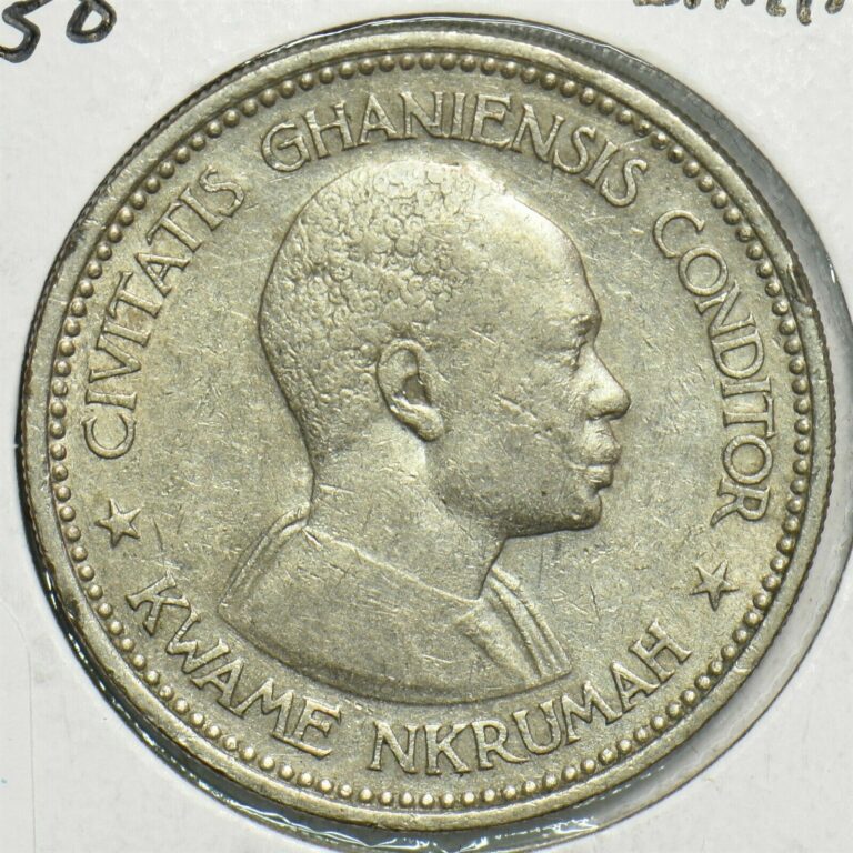 Read more about the article Ghana 1958 2 Shillings 153319 combine shipping