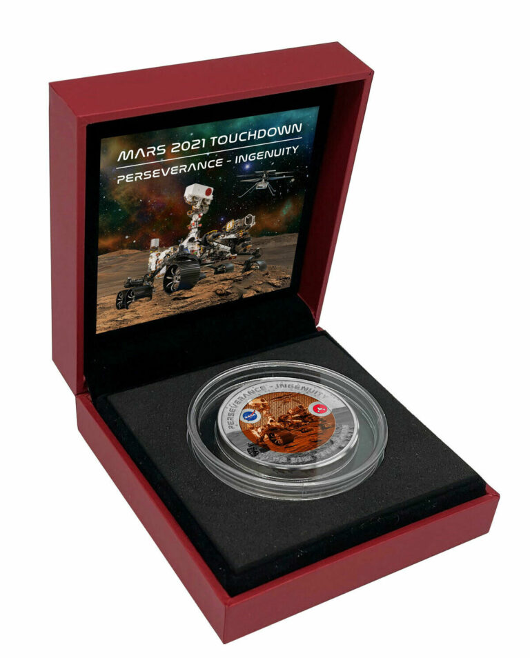 Read more about the article 2021 Fiji Mars Rover 31.5 g Titanium $0.50 Coin GEM BU