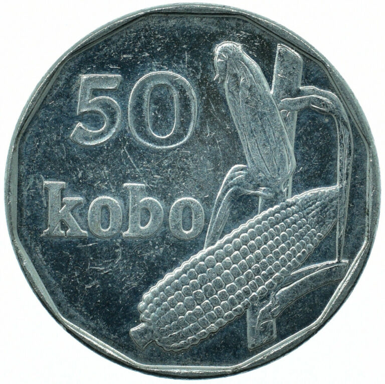 Read more about the article COIN / NIGERIA / 50 KOBO 2006      #WT27513