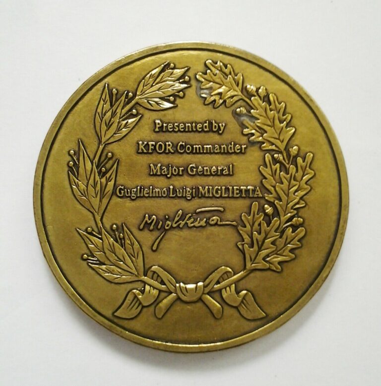 Read more about the article KOSOVO KFOR FORCE MAJOR GENERAL COIN