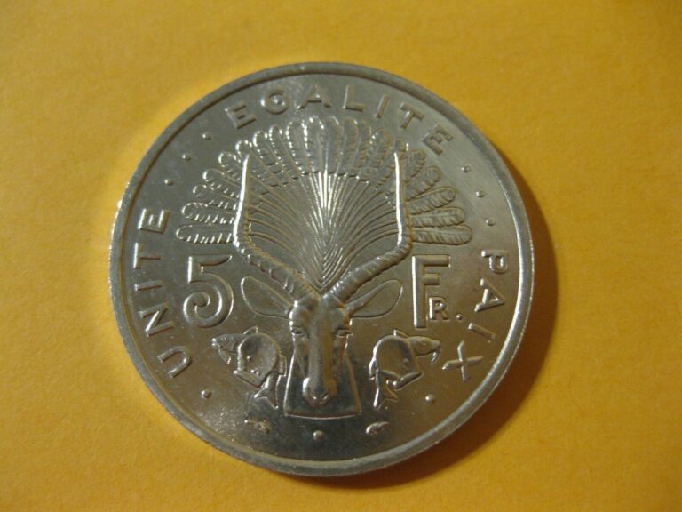 Read more about the article 1991 Djibouti 5 Francs  Giant Eland super coin large animal coin