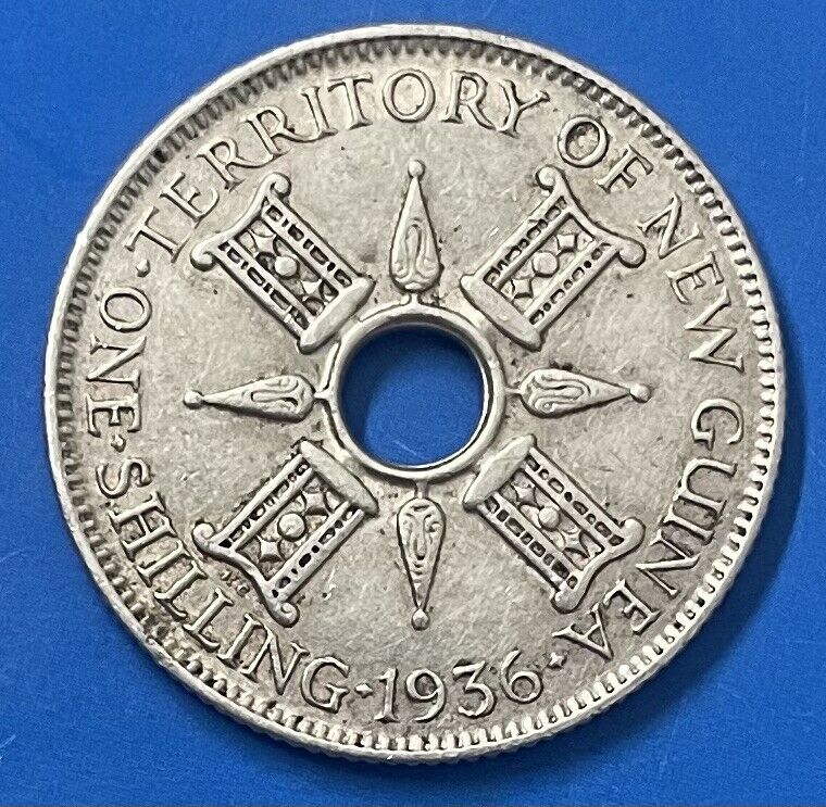 Read more about the article 1936 Papua New Guinea Shilling.. 92.5% Silver Coin