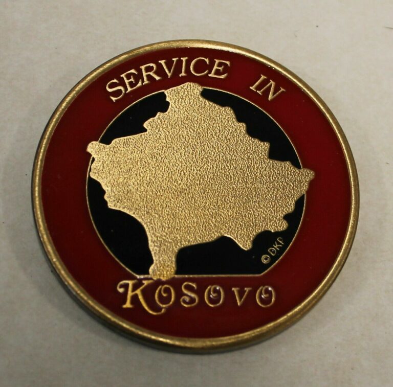 Read more about the article Kosovo Service Veteran Combined / Joint Military Challenge Coin  Version 2