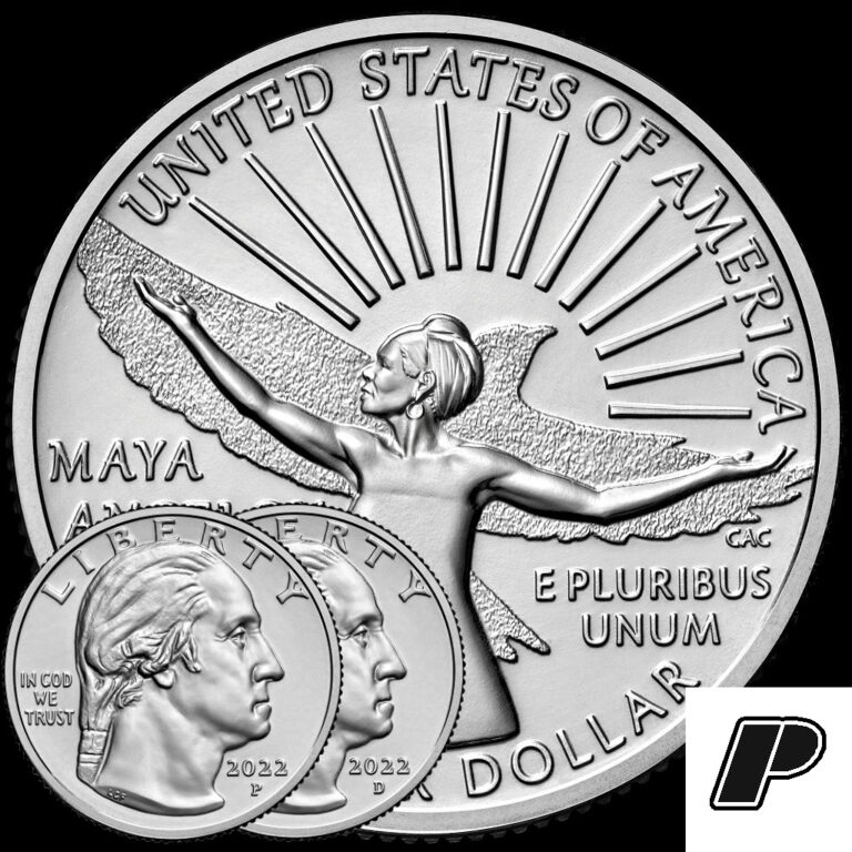 Read more about the article (2 Coins) 2022 PandD Maya Angelou American Women Quarters From BU Rolls PRE-SALE