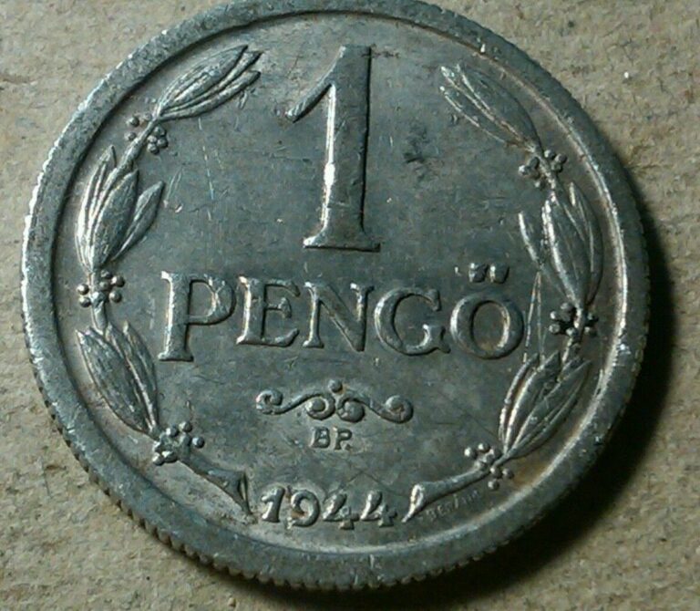 Read more about the article Hungary 1 pengo 1944 hyperinflation money