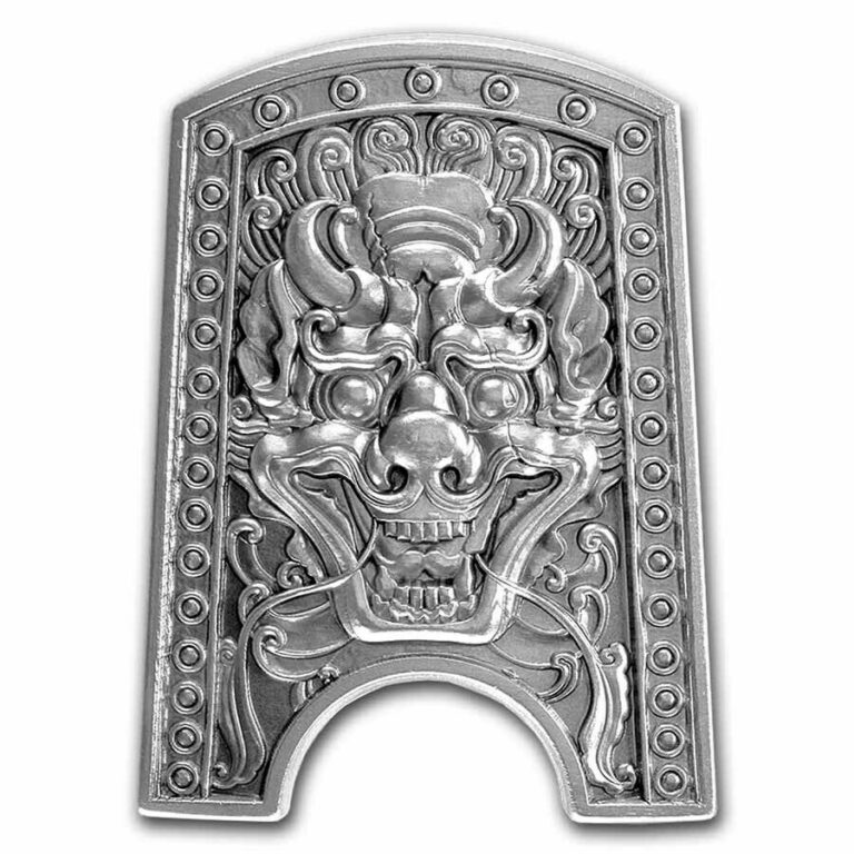 Read more about the article South Korea 2 oz Silver Chiwoo Cheonwang Doggaebi Shield Stacker – SKU#231800