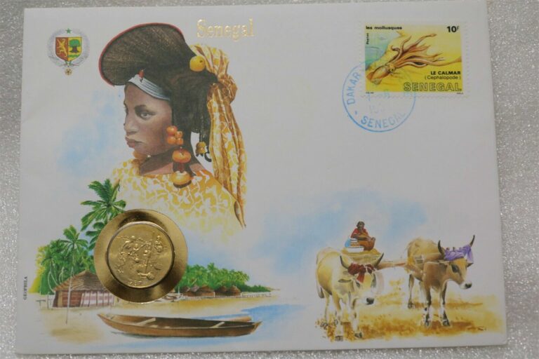 Read more about the article SENEGAL 1987 COIN COVER B39 #159