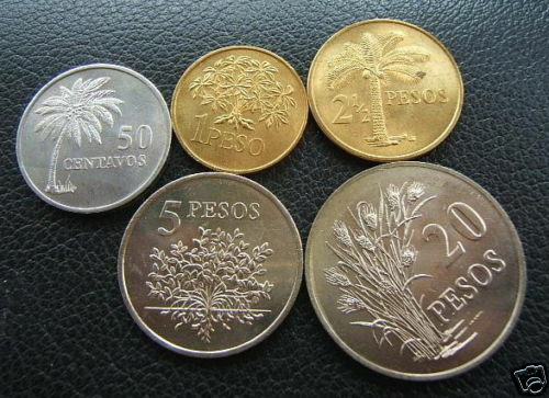 Read more about the article GUINEA BISSAU 50 C – 20 Pesos 1977 5 Coins UNC Set FAO