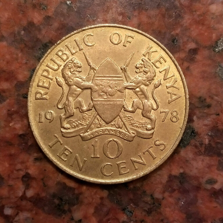 Read more about the article 1978 KENYA 10 CENTS COIN – #A6769
