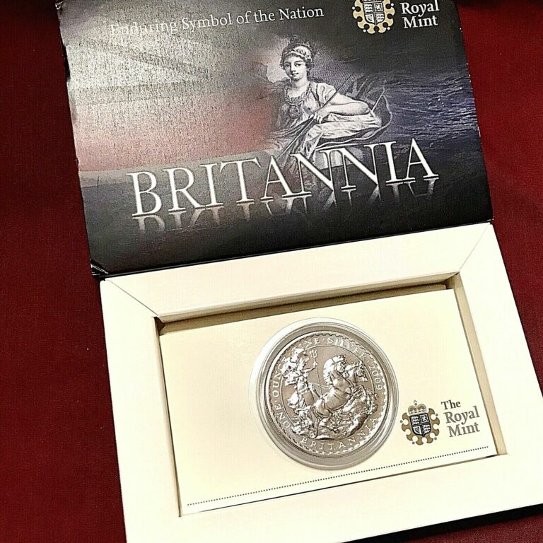 Read more about the article 2009 UNITED KINGDOM 1 OZ SILVER BRITANNIA WITH OGP