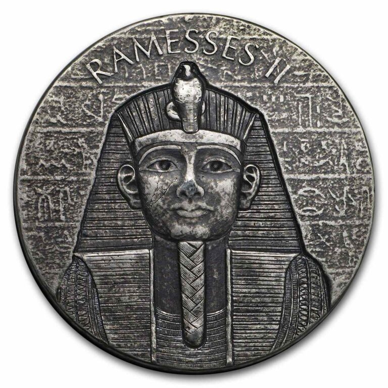 Read more about the article 2017 Republic of Chad 2 oz Silver Ramesses II – SKU#155127