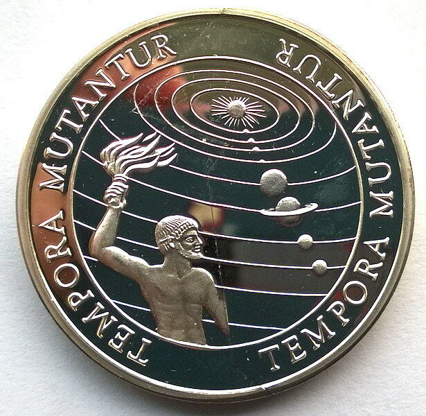 Read more about the article Kiribati Samoa 1997 Millennium 5$ Union Silver Coin Proof-C
