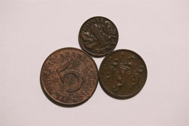 Read more about the article ESTONIA 1ST REPUBLIC – 3 BRONZE COINS LOT B34 II10