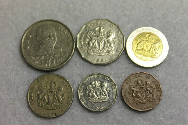 Read more about the article set of 6 coins from Nigeria