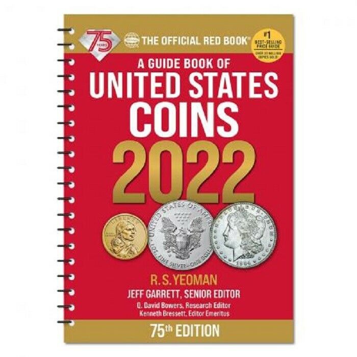 Read more about the article The NEW Official Red Book Guide United States Coins 2022 75th SPIRAL Edition