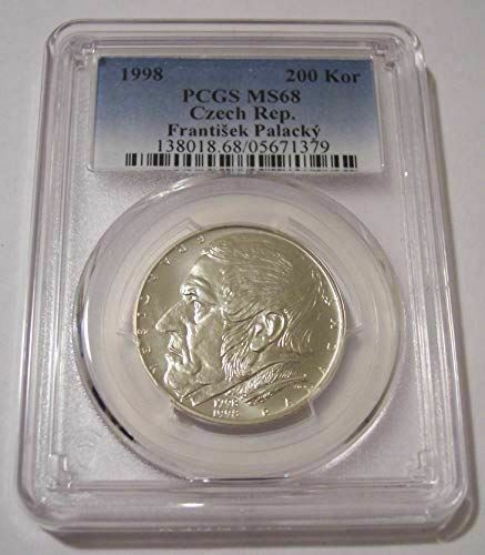 Read more about the article Czech Republic 1998 Silver 200 Korun Frantisek Palacky MS68 PCGS Low Mintage