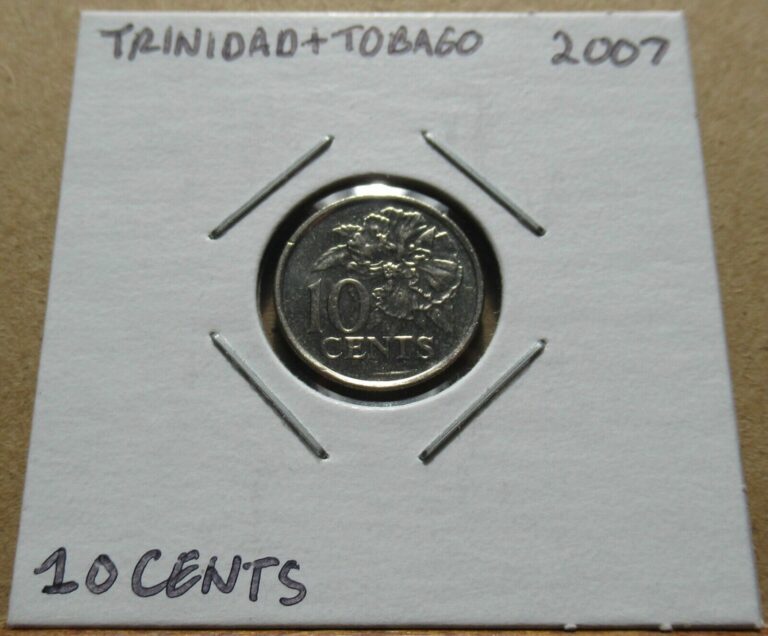 Read more about the article Trinidad and Tobago 10 Cents 2007 Coin in 2×2 Flip B0306
