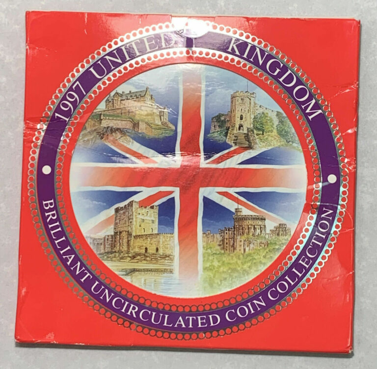 Read more about the article 1997 United Kingdom Brilliant Uncirculated Coins –  9 Coins – KM-MS-121 *