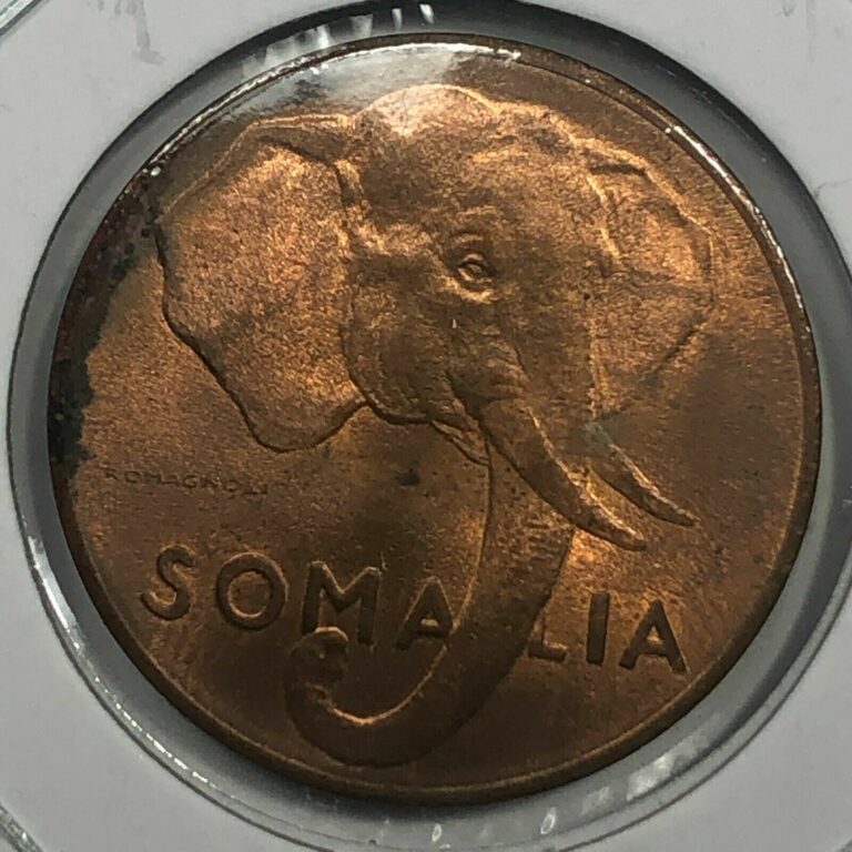 Read more about the article 1950 Somalia 5 Centesimi Foreign Coin #1053