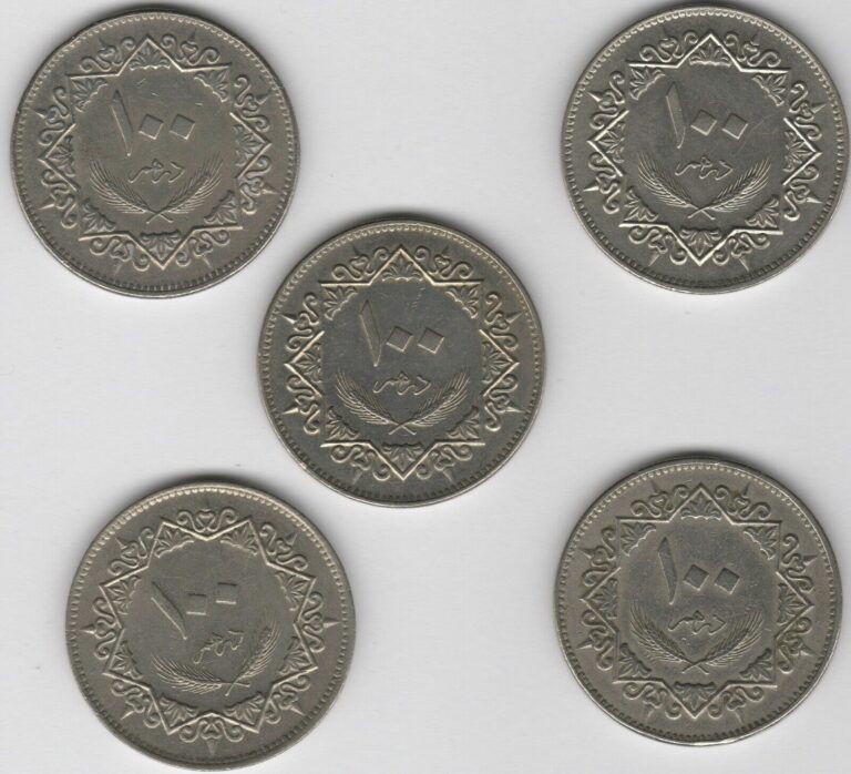 Read more about the article Libya 100 Dirham Coins | World Coins | Pennies2Pounds