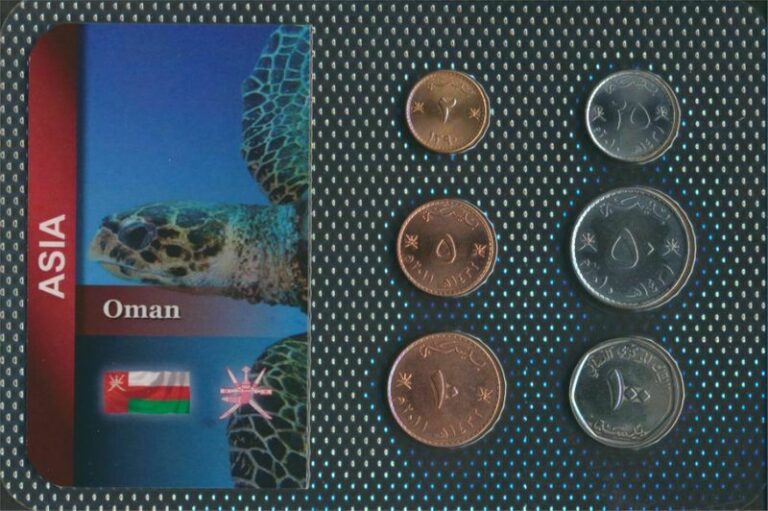 Read more about the article Oman mint coin set from 1970 2 Baisa (9664108