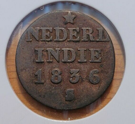 Read more about the article 1836 S Netherlands East Indies ISLAND OF SUMATRA  1/4 Stuiver World Coin