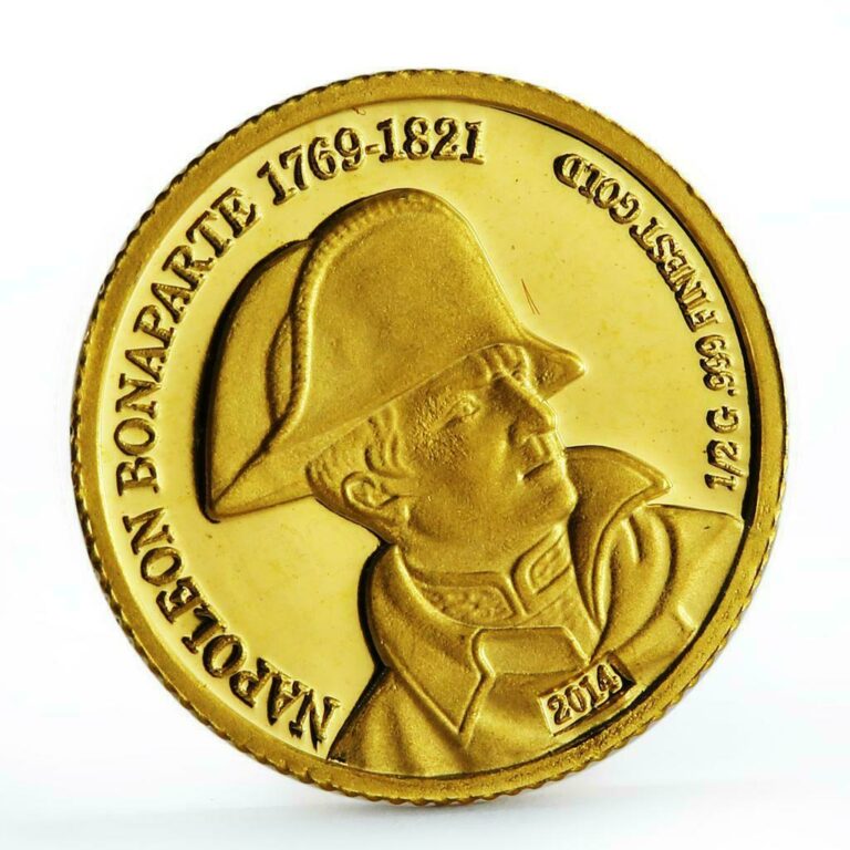 Read more about the article Niger 100 francs Emperor Napoleon Bonaparte proof gold coin 2014