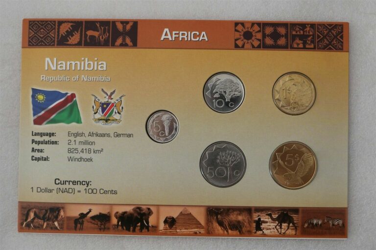 Read more about the article NAMIBIA COIN SET WITH COA B38 #49