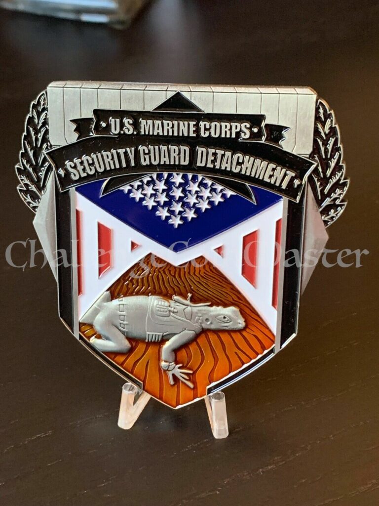 Read more about the article D61 Marine Security Guard Detachment Niamey  Niger Challenge Coin