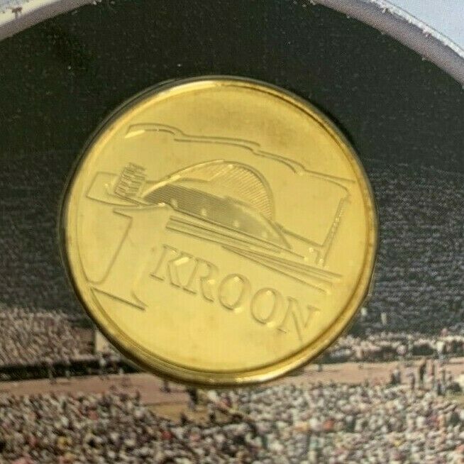 Read more about the article Estonia 1999 1 Kroon UNC Coin “Song Festival” in Coin Card/Blister KM#36