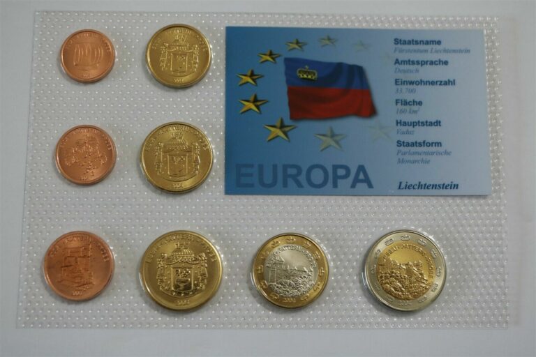 Read more about the article LIECHTENSTEIN FANTASY EURO COIN SET B39 #322.