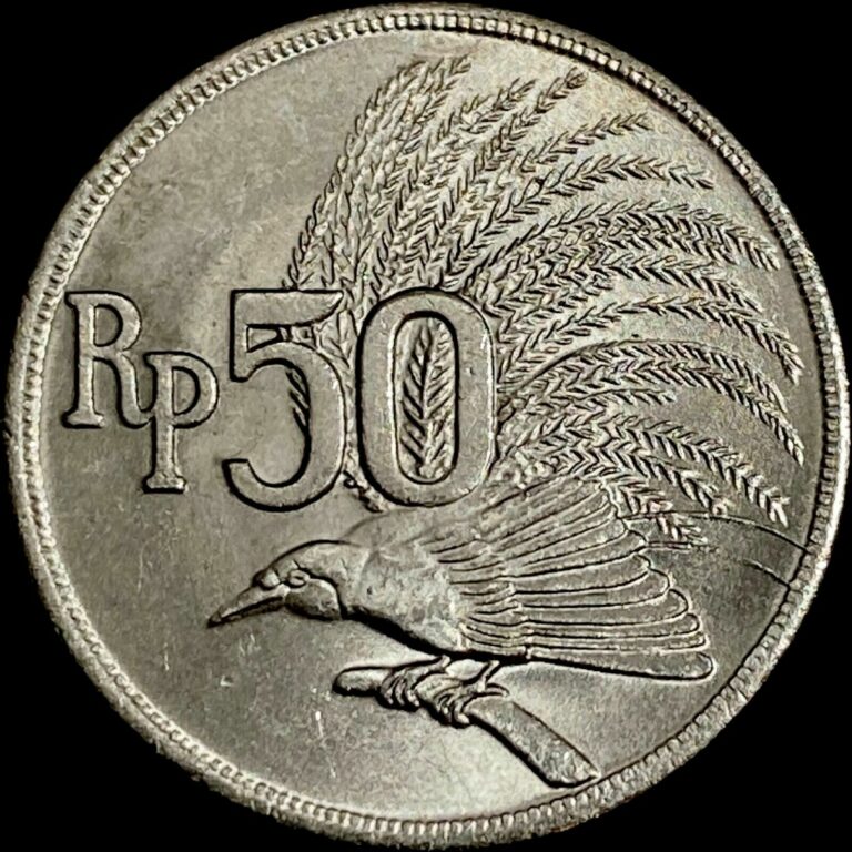 Read more about the article INDONESIA. 50 Rupiah  1971 – Greater Bird of Paradise