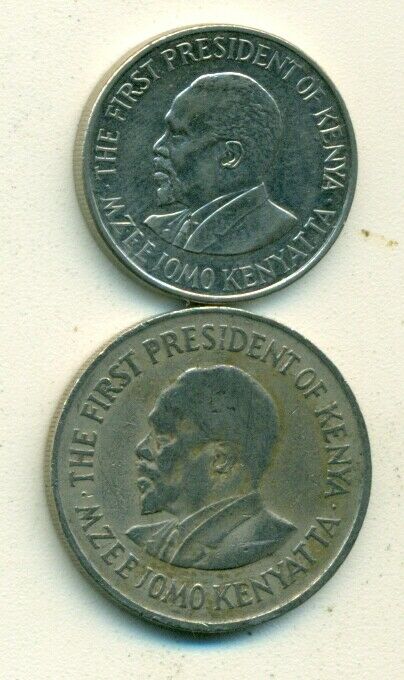 Read more about the article 2 DIFFERENT 1 SHILLING COINS from KENYA DATING 1971 and 2010 (2 DIFFERENT TYPES)