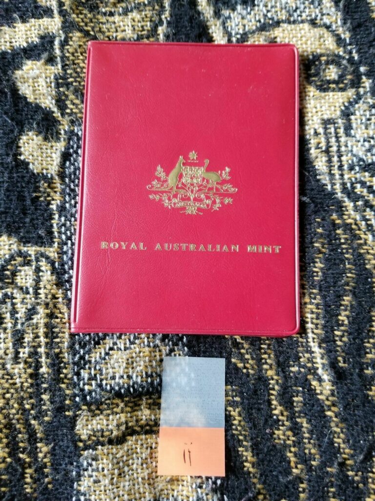 Read more about the article Australia RAM 1981 UNC Set in Red Wallet – 6 Coins – ii