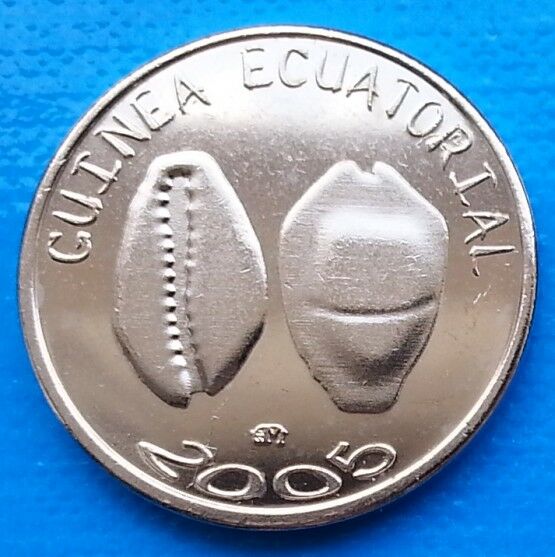 Read more about the article Equatorial Guinea 1500 CFA francs 2005 UNC Kauri Sea Shell Elephant unusual coin