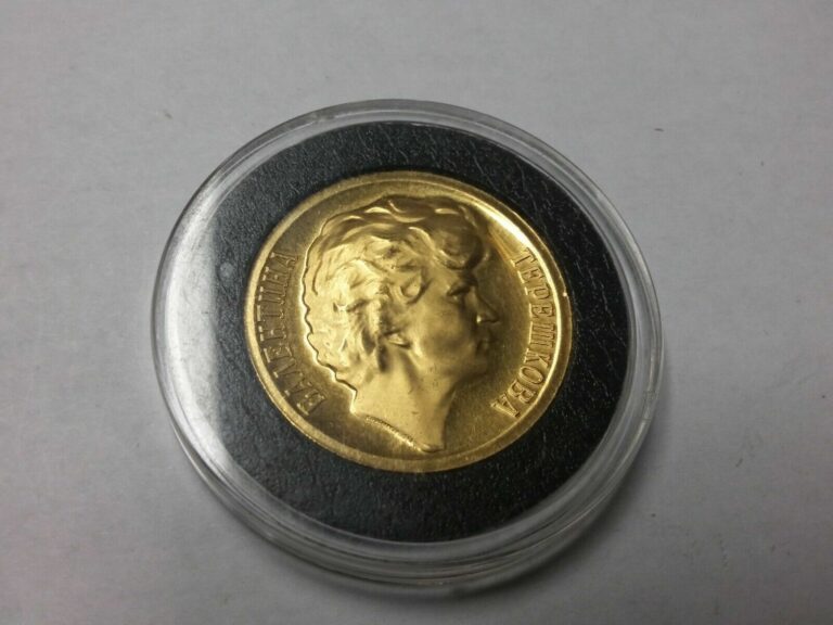 Read more about the article Russia(USSR) 1963 1/2 oz Coin Valentina Tereshkova First Woman in Space