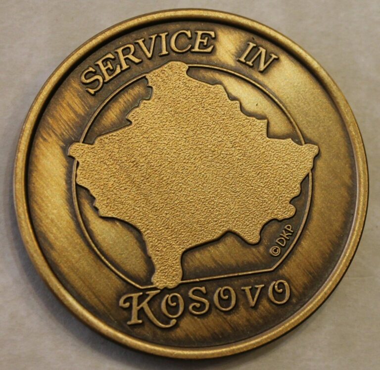 Read more about the article Kosovo Service Veteran Combined / Joint Military Challenge Coin