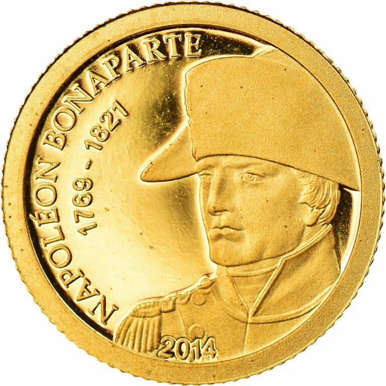 Read more about the article [#856331] Coin  Gabon  1000 Francs  2014  MS  Gold