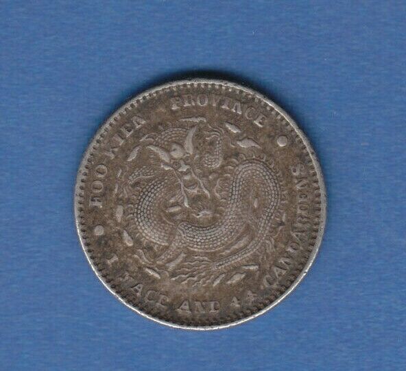 Read more about the article 1896 20 Cent Fukien China Silver Dragon Coin