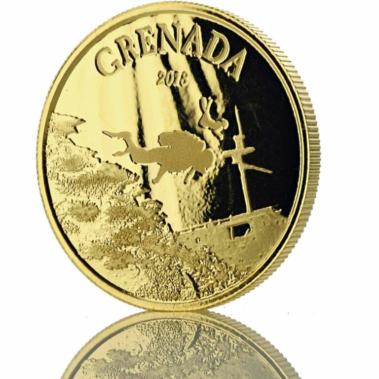 Read more about the article 2018 1 oz Grenada .9999 Gold Coin BU in Certi-Lock #A467