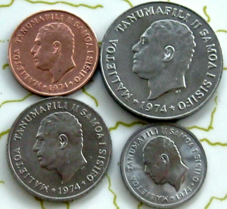 Read more about the article 4COINS SAMOA 1974 BU 101