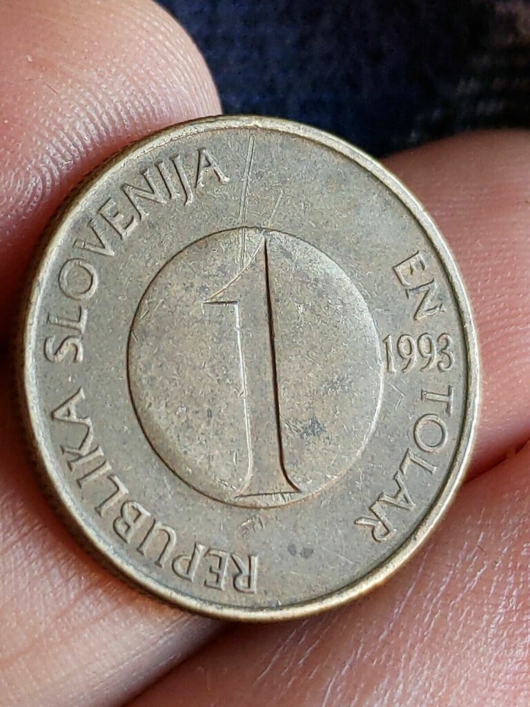 Read more about the article SLOVENIA 1 TOLAR 1993 Kayihan Coins T9