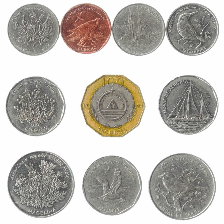 Read more about the article 10 DIFFERENT COINS FROM CAPE VERDE. AFRICAN CURRENCY: 5-100 ESCUDOS 1994