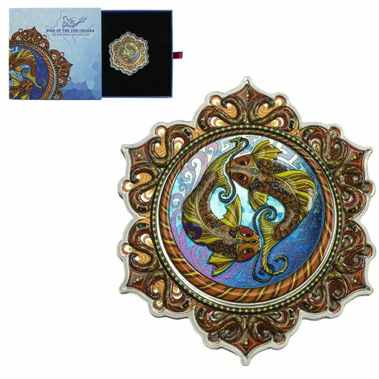 Read more about the article 2021 Solomon Islands 2 oz Fish of the 2nd Chakra Colorized Silver Coin .9999