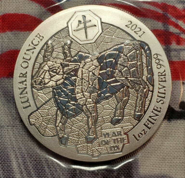 Read more about the article 2021 1oz First-Release Year Of The Ox☆ 999 Fine Pure Solid Silver Rwanda Coin