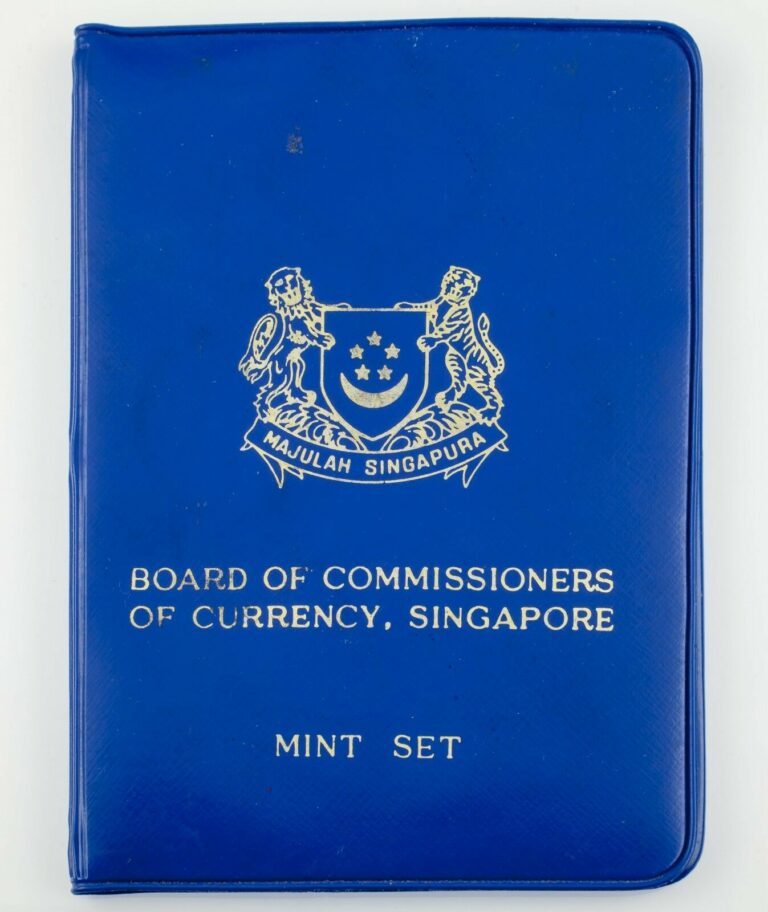 Read more about the article 1970 Singapore Mint Set in Uncirculated Condition w/ Blue Envelope and Cards