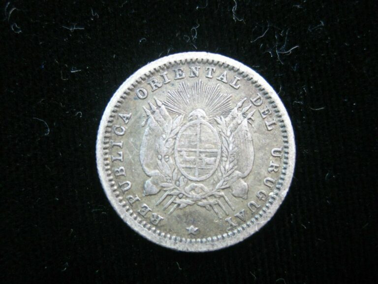 Read more about the article URUGUAY 10 CENTESIMOS 1877 A PRIVY SHARP 7940# MONEY COIN