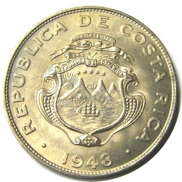 Read more about the article elf Costa Rica 25 Centimos 1948