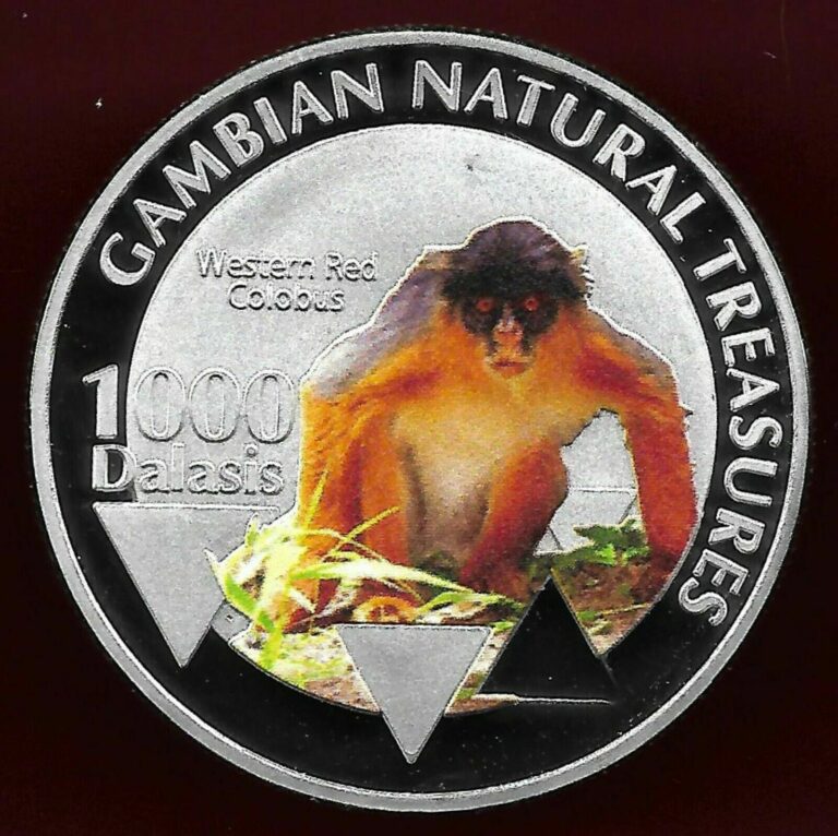 Read more about the article Gambia 2015 1000 dalasis proof coin