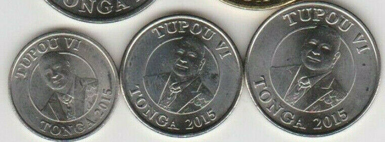 Read more about the article TONGA: 2015 4-PIECE UNCIRCULATED COIN SET:  5 TO 50 SENITI